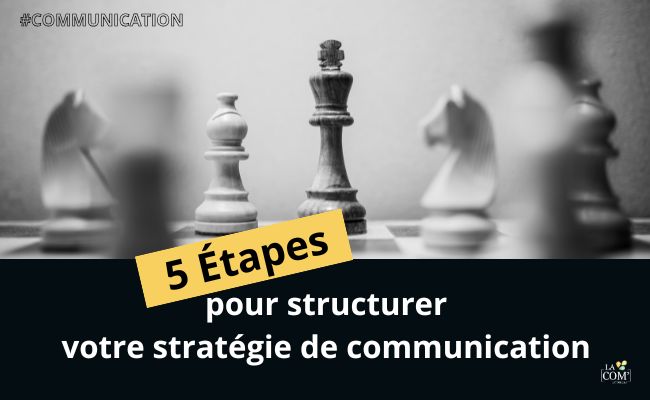 5 Étapes simples pour structurer une stratégie de communication