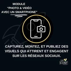 Formation photo et vidéo avec un smartphone Carpentras La Com by YOUCAP