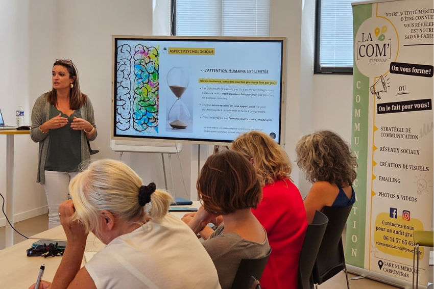 Atelier de communication à Carpentras: retour sur le Brunch de la Com’ #6