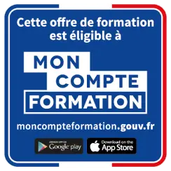 Logo formation éligible CPF mon compte formation